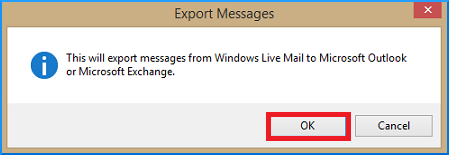 Windows Live Mail nach Outlook
